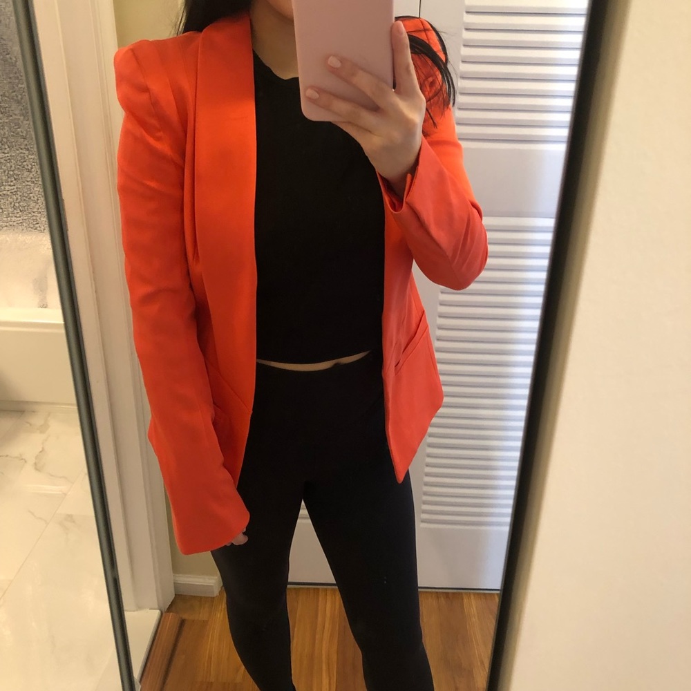Orange Blazer